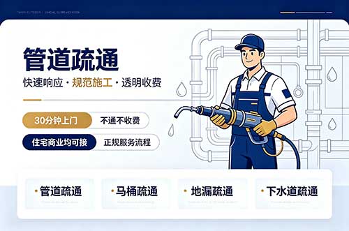 泊头管道疏通