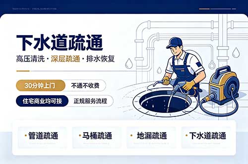 泊头下水道疏通
