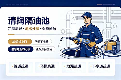 泊头清掏隔油池
